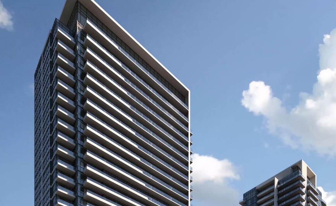 Rendering of Southport in Swansea Condos exterior upper facade