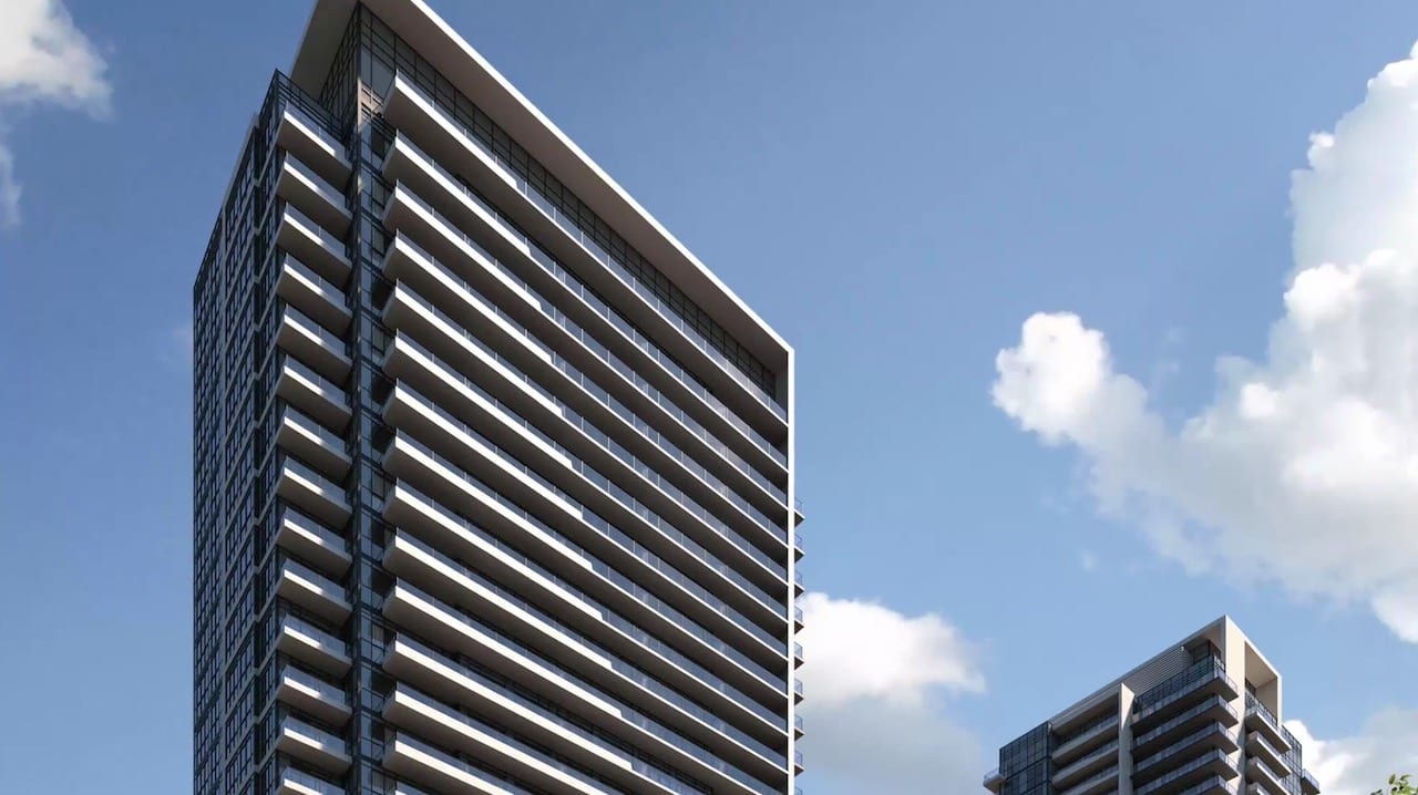 Rendering of Southport in Swansea Condos exterior upper facade