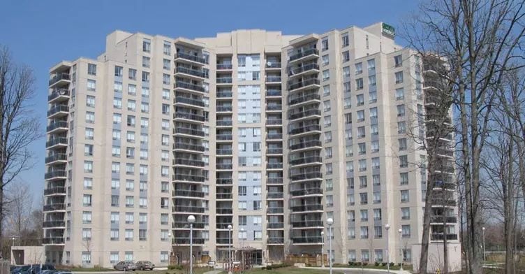 Exterior image of the 121 Parkway Forest Drive in Toronto