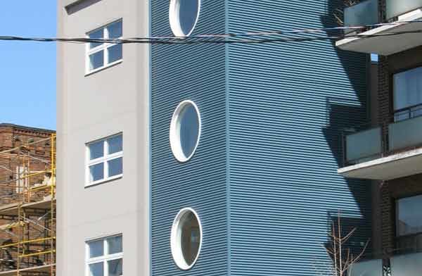 Exterior image of the 201 Vaughan Road in Toronto