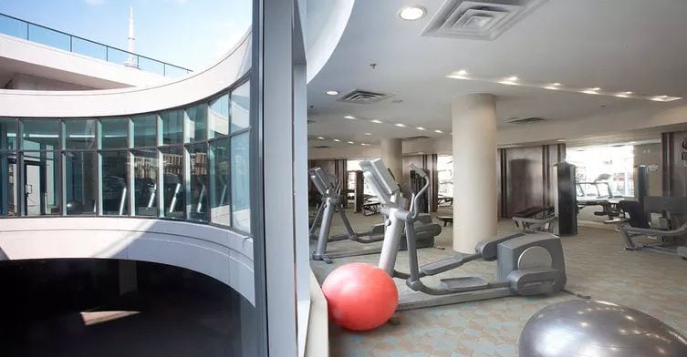 Exterior image of the 33 Bay in Toronto