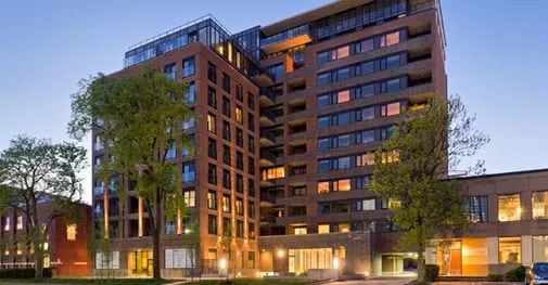 Exterior image of the 400 Wellington West in Toronto