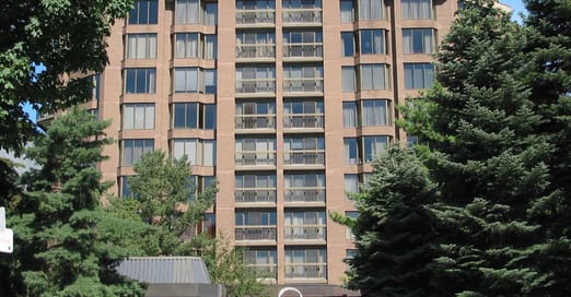 Exterior image of the 70 Rosehill North Building in Toronto