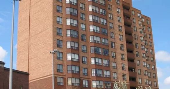 Exterior image of the Central King Senior's Residence in Toronto