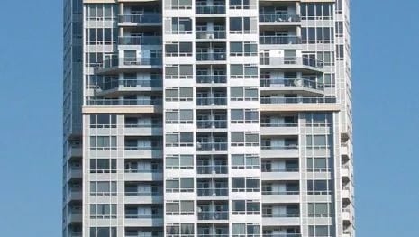 Exterior image of the Chrysler West Tower in Toronto