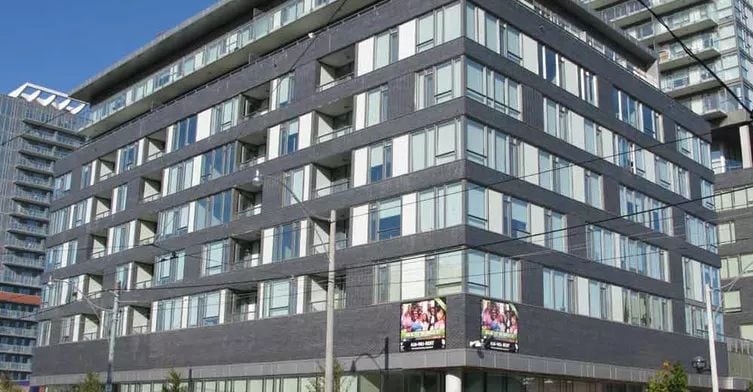 Exterior image of theDundas-Sackville Apartments 1 in Toronto
