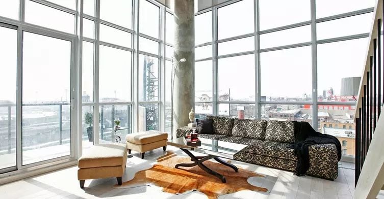 Exterior image of the Liberty Market Lofts in Toronto