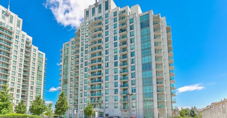 Exterior image of the Markham Place in Toronto