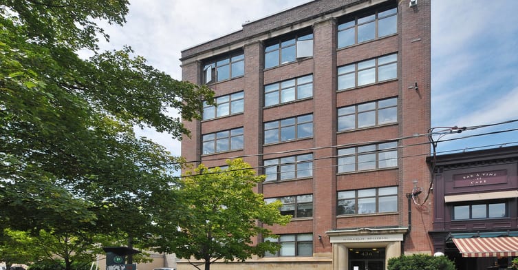 Exterior image of the Monarch Building in Toronto