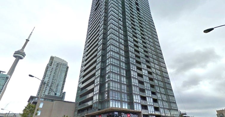 Exterior image of the N1 Condos in Toronto