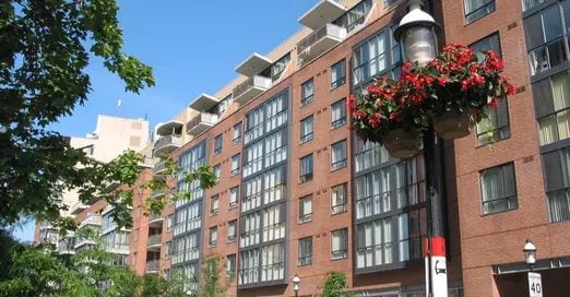 Exterior image of the Old York Tower in Toronto
