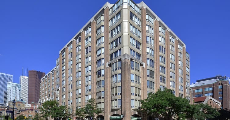 Exterior image of the Olde York Place in Toronto