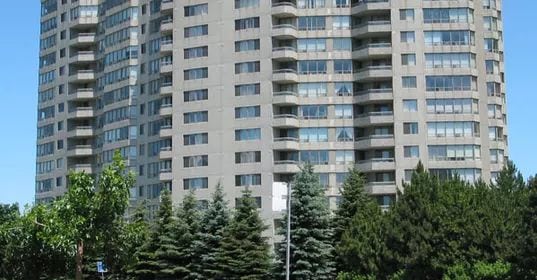 Exterior image of the Optima on the Park in Toronto