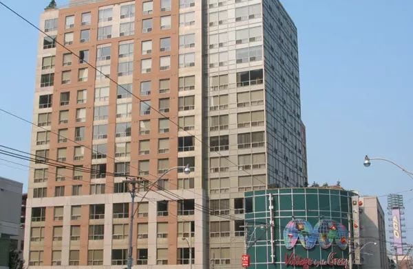 Exterior image of the Residences of the Artisan Condos in Toronto