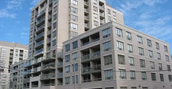Exterior image of the Rio III Condos in Toronto