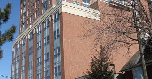 Exterior image of the Rose of Sharon Retirement Complex in Toronto