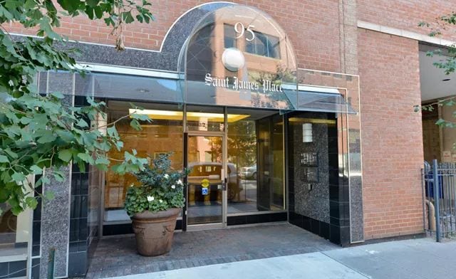 Exterior image of the St. James Place in Toronto