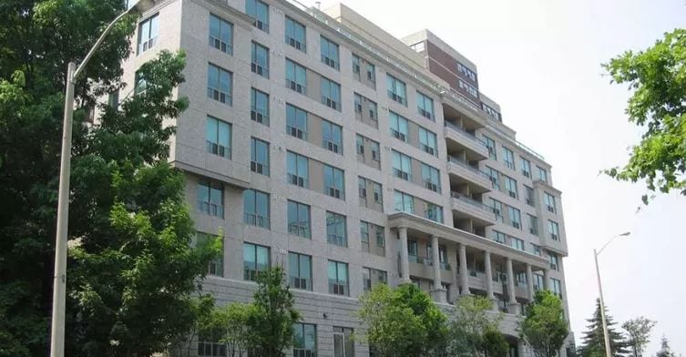 Exterior image of the The Brookbanks in Toronto