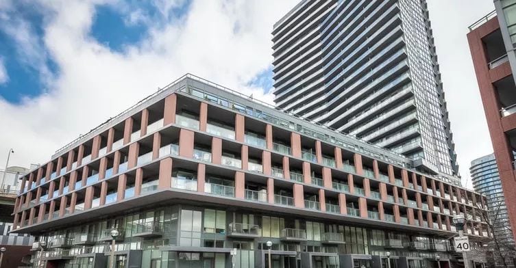 Exterior image of The Yards at Fort York in Toronto