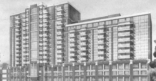 Exterior image of the Village by High Park 1 in Toronto