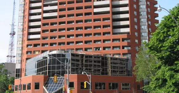 Exterior image of The Wellesley / Jarvis Place in Toronto