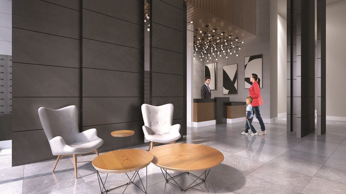 East Junction Condos lobby