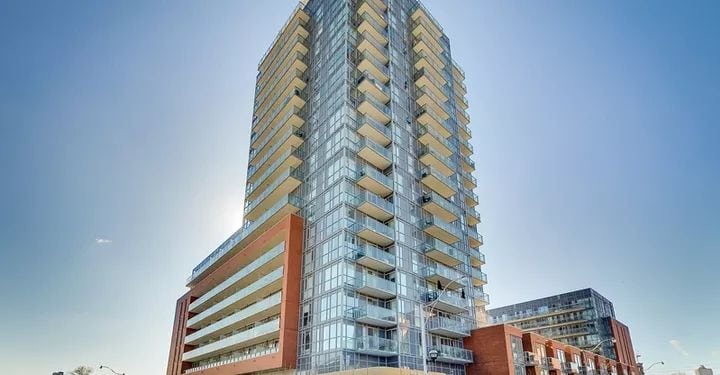 Exterior image of the One Cole in Toronto