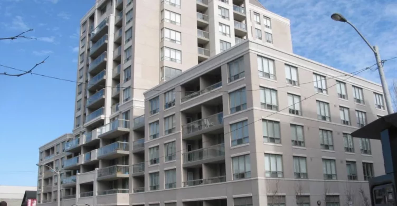 Exterior image of the Rio II Condos in Toronto