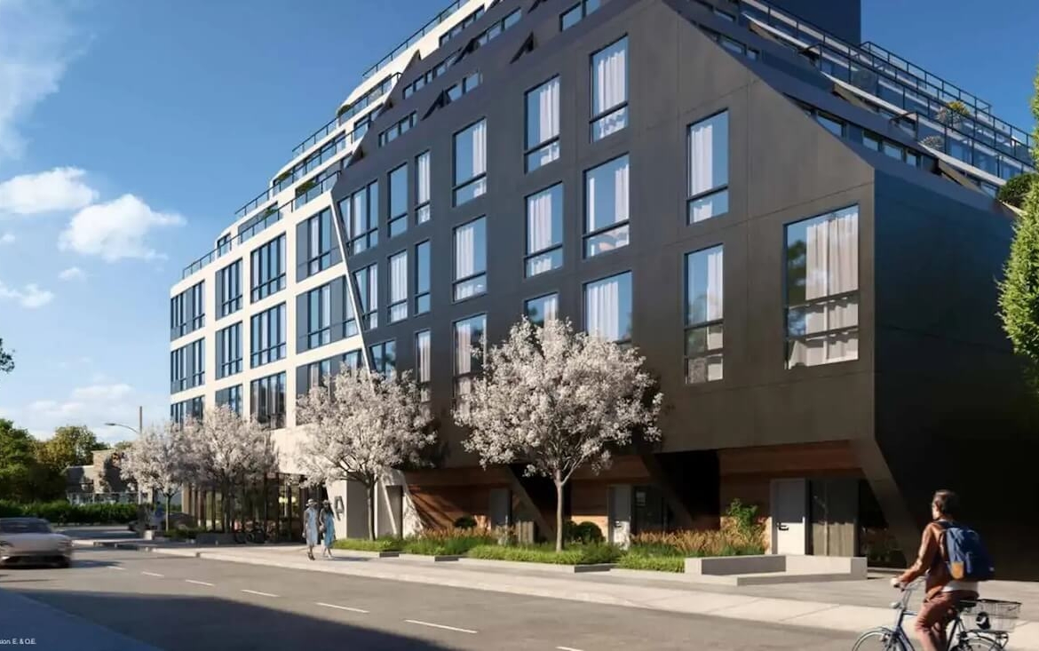 Angular Condos exterior streetview