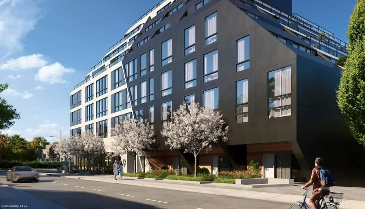 Angular Condos exterior streetview
