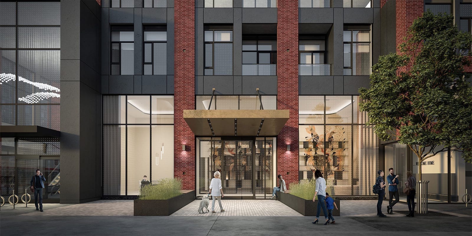 Rendering of Artworks Tower Condos Entrance