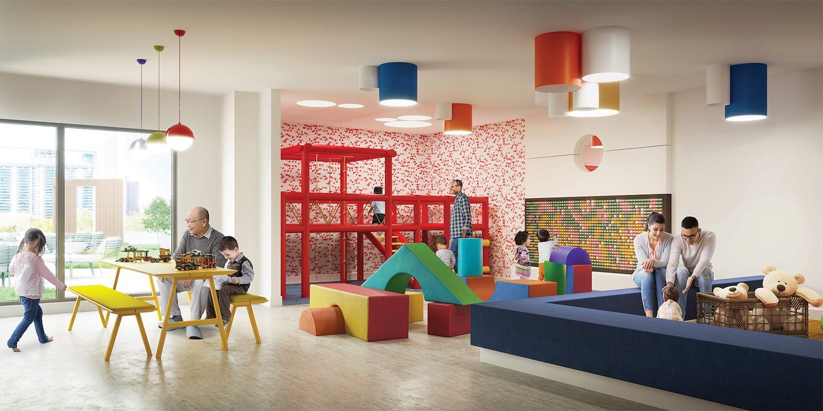 Rendering of Artworks Tower Condos Kids Play Area