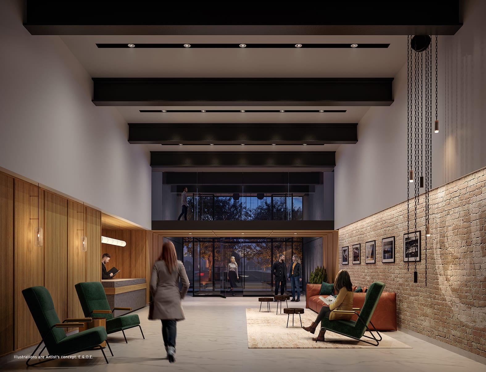 Stockyards District Residences Lobby