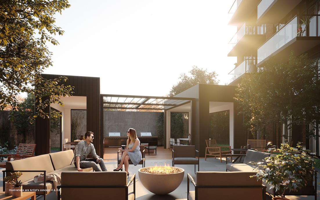 Stockyards District Residences Terrace