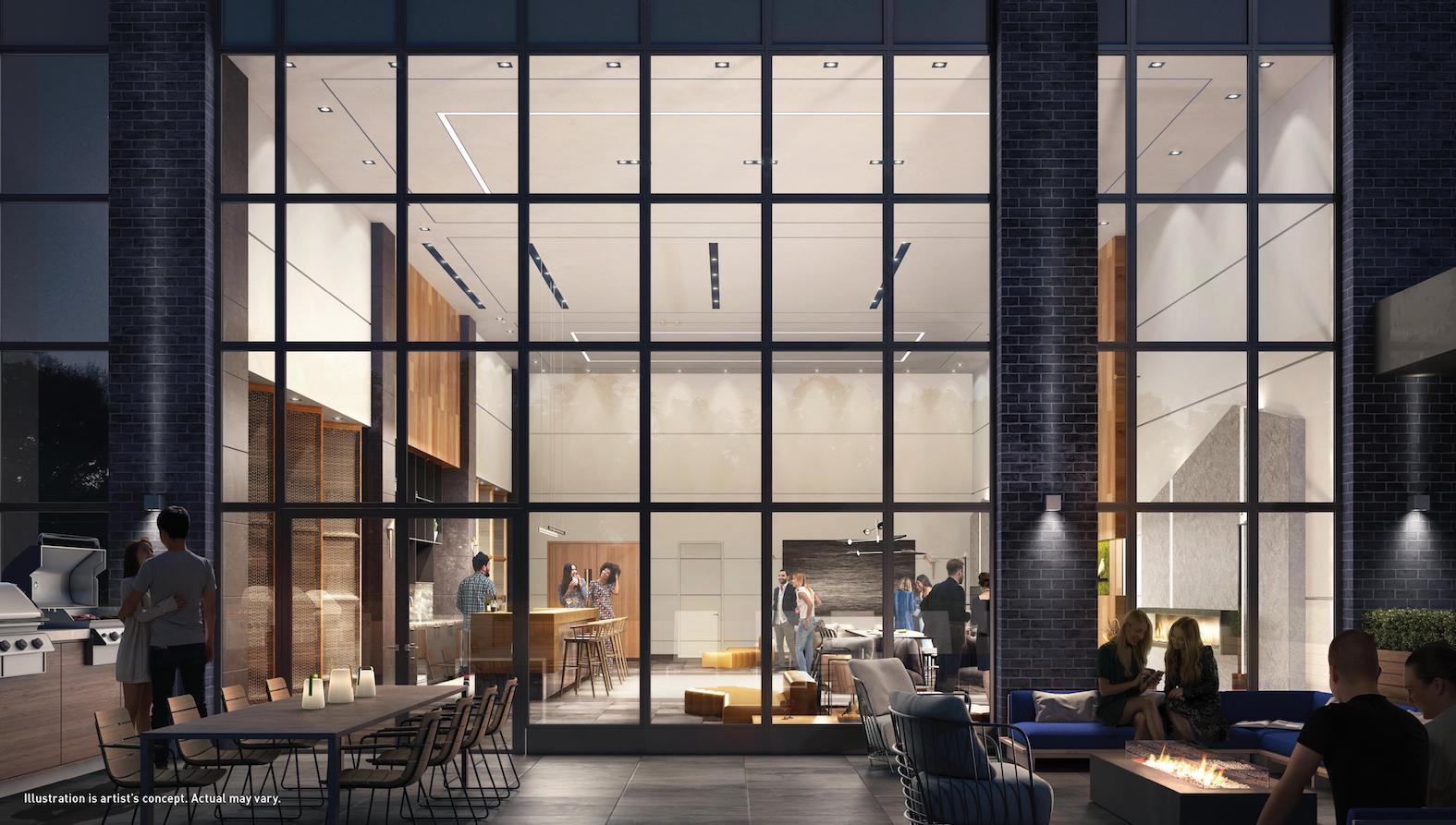Saturday in Downsview Park Condos Party Room
