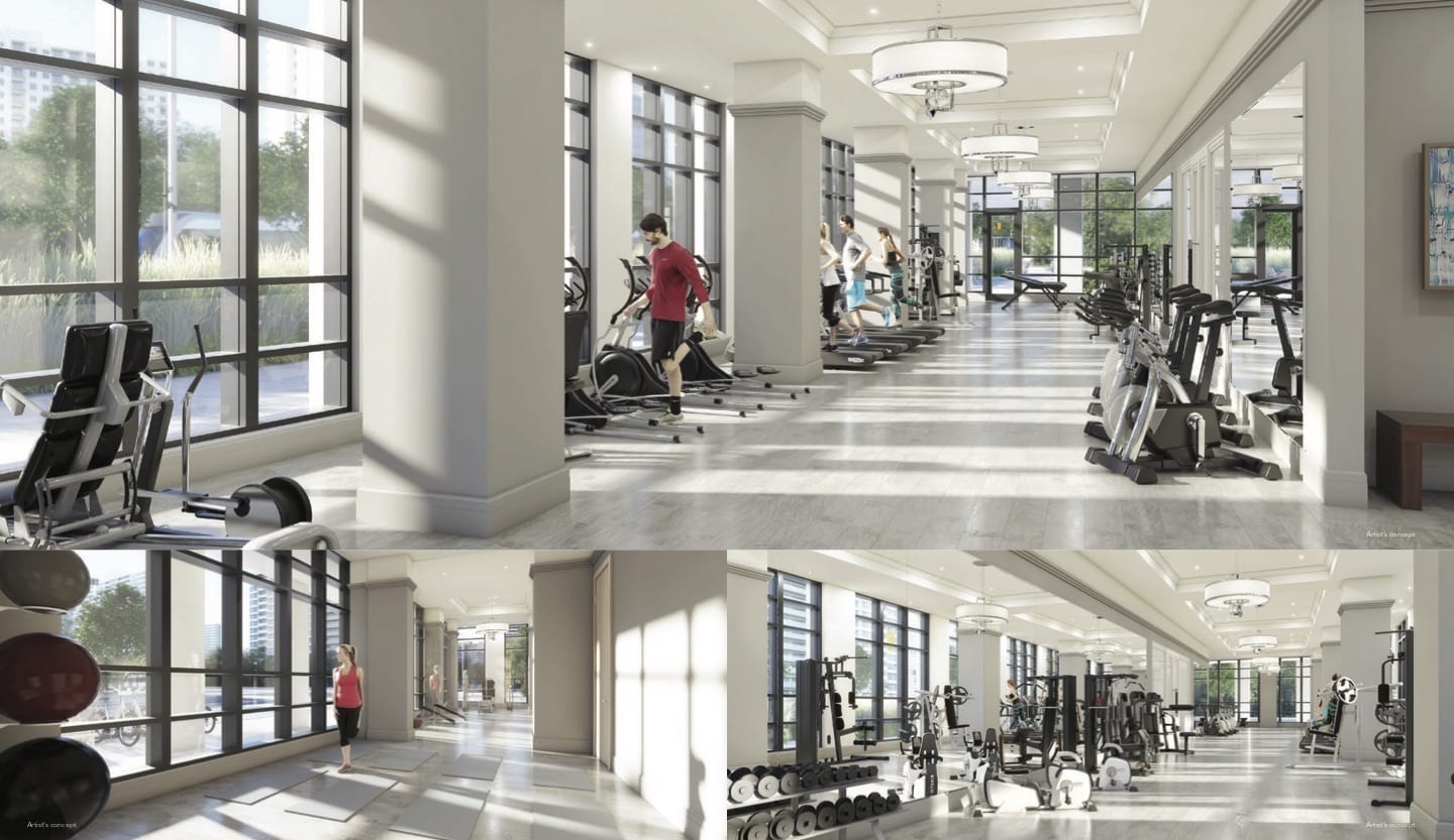 Edge Tower 2 Exterior Gym