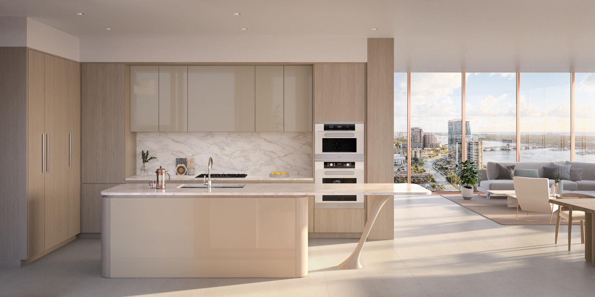 La Clara Residences kitchen