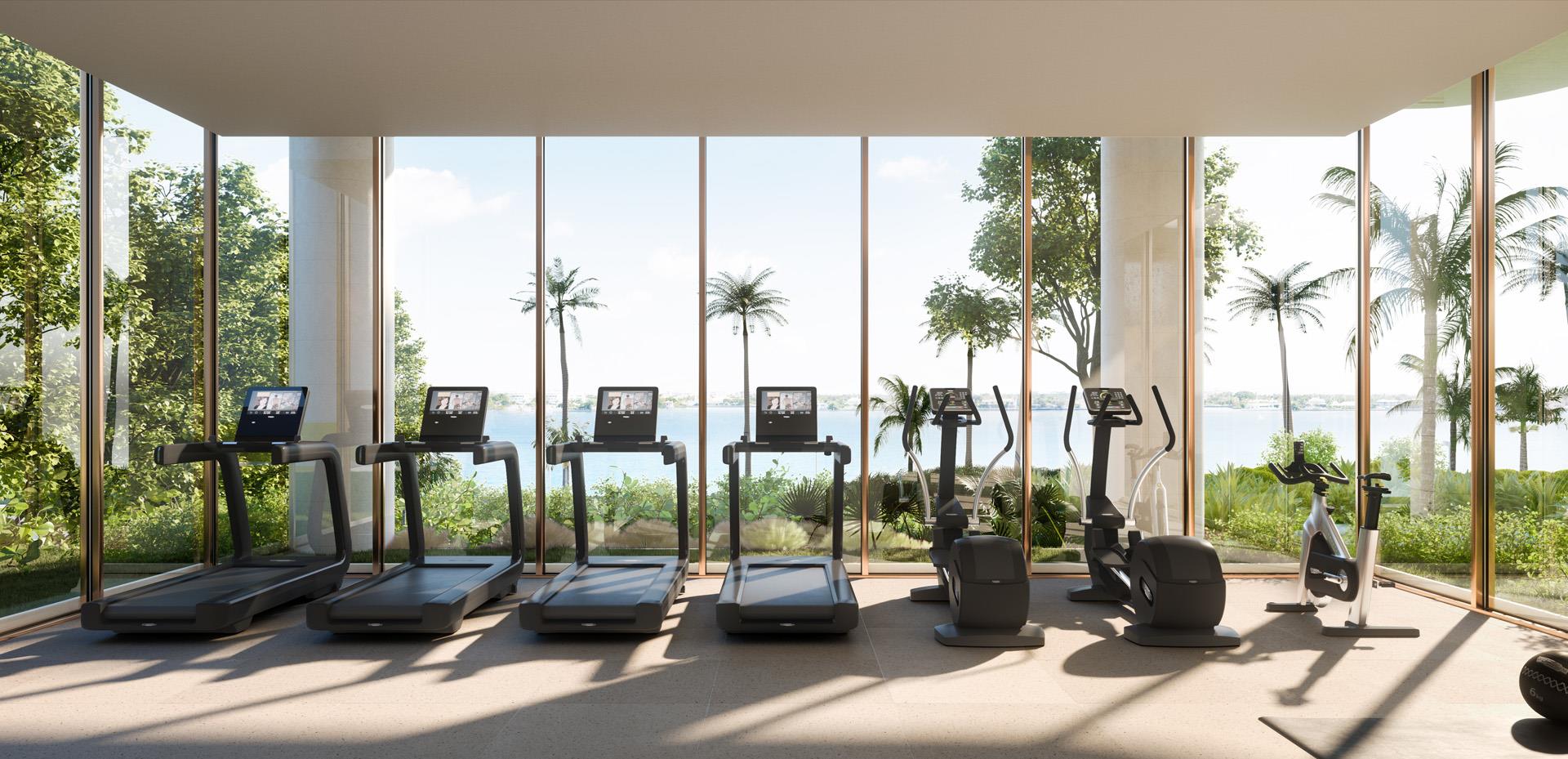 La Clara Residences fitness centre