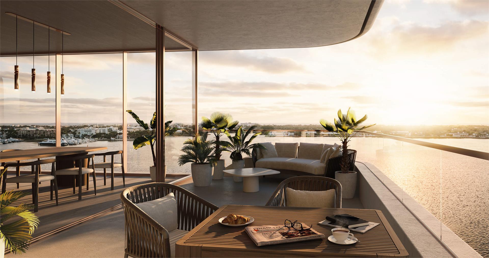 La Clara Residences suite terrace