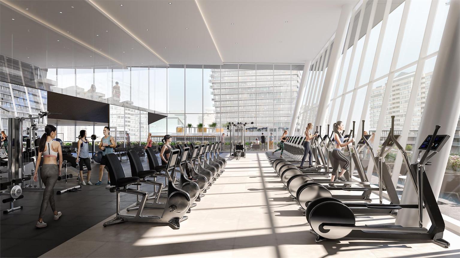 M City Condos 3 gym