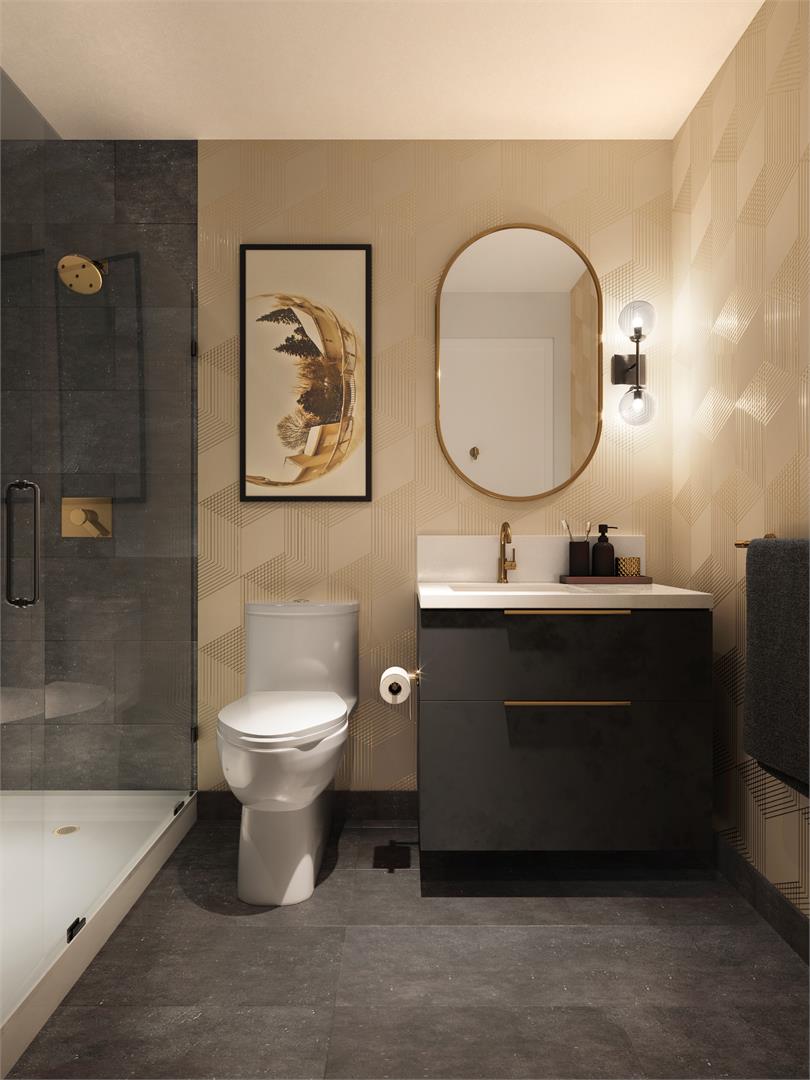 The Poet Condos Bathroom