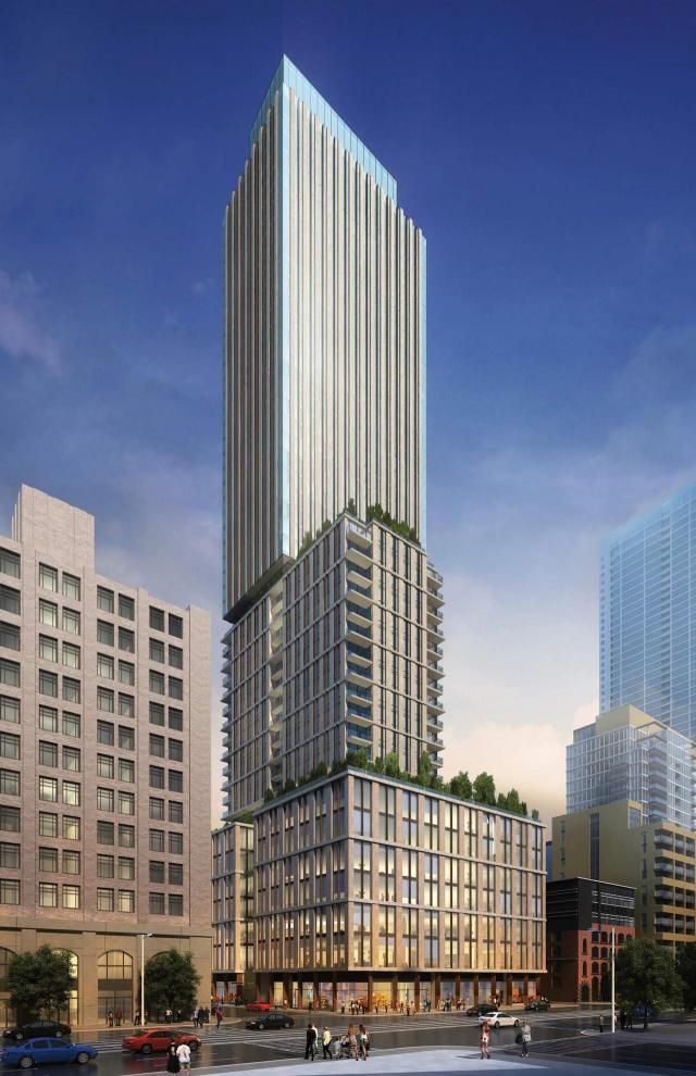 101 Spadina Condos Building Exterior