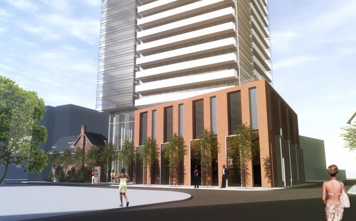 609 Sherbourne St. Exterior Rendering
