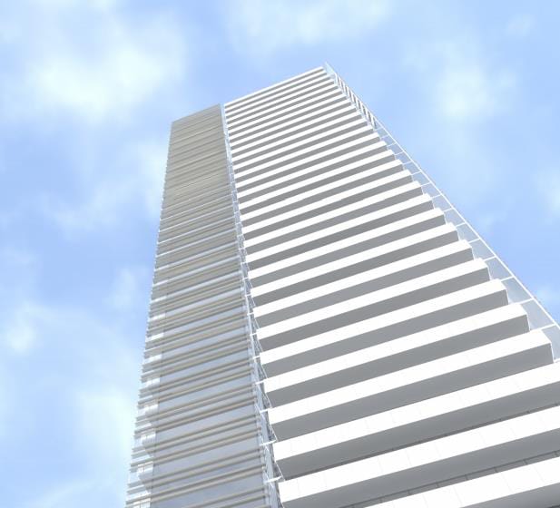 609 Sherbourne St. Exterior Rendering