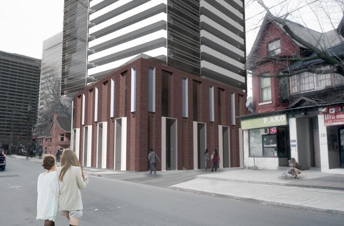 609 Sherbourne St. Exterior Rendering
