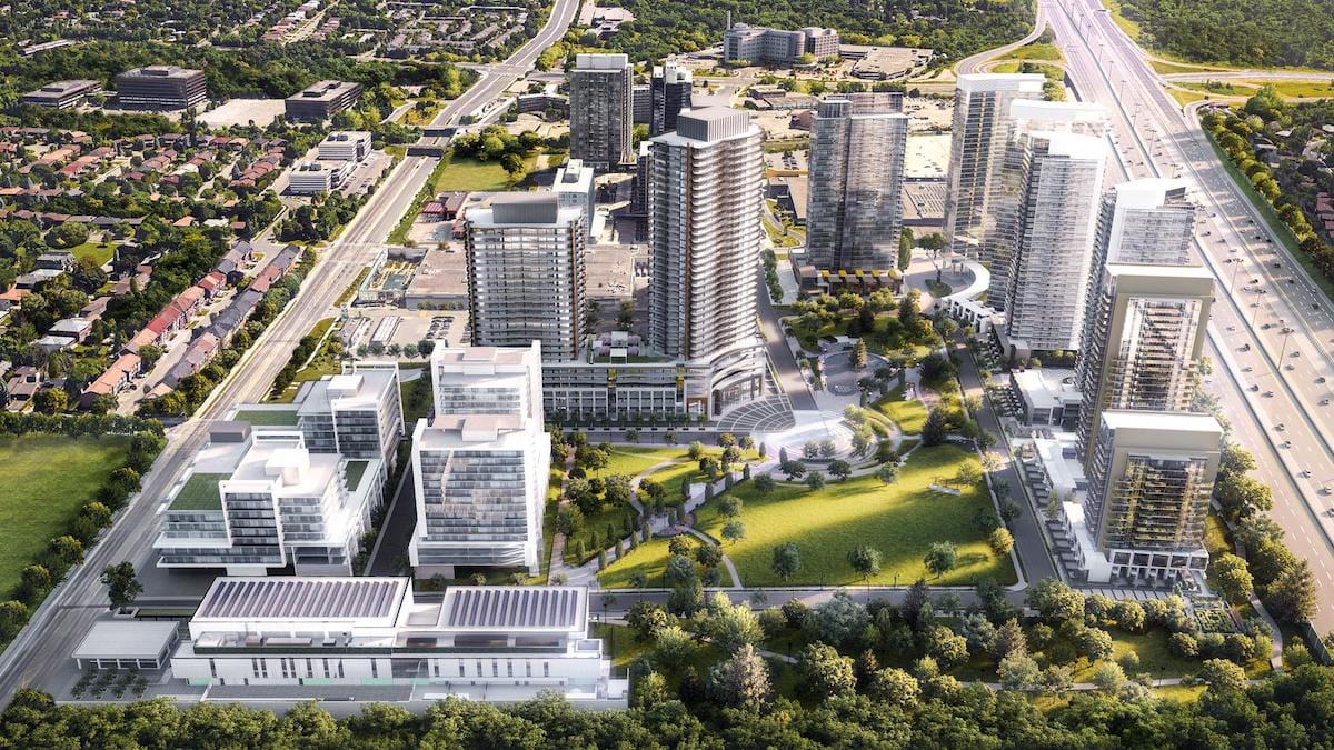 Concord Park Place Exterior Rendering Site Plan