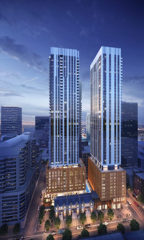 Encore at Theatre District Condos Building Exterior
