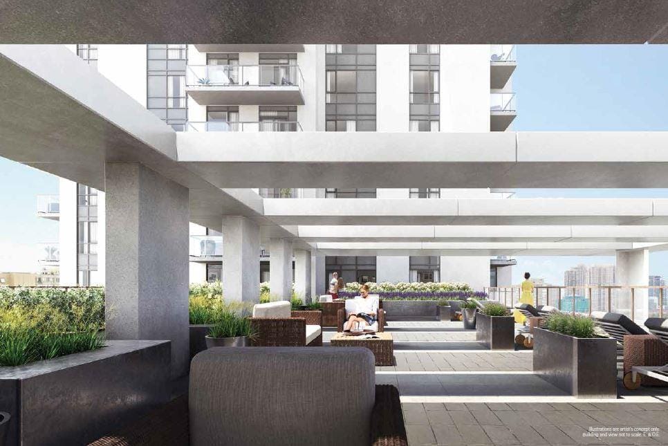 Keystone Condos Outdoor Rooftop Terrace