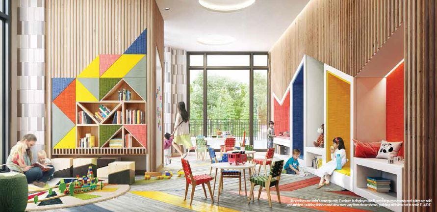 Keystone Condos Kids Playroom