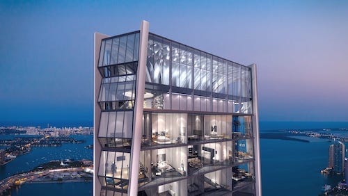 One Thousand Museum Condos Exterior Rendering
